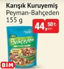 PEYMAN-BAHÇEDEN KARIŞIK KURUYEMİŞ PEYMAN-BAHÇEDEN KARIŞIK KURUYEMİŞ